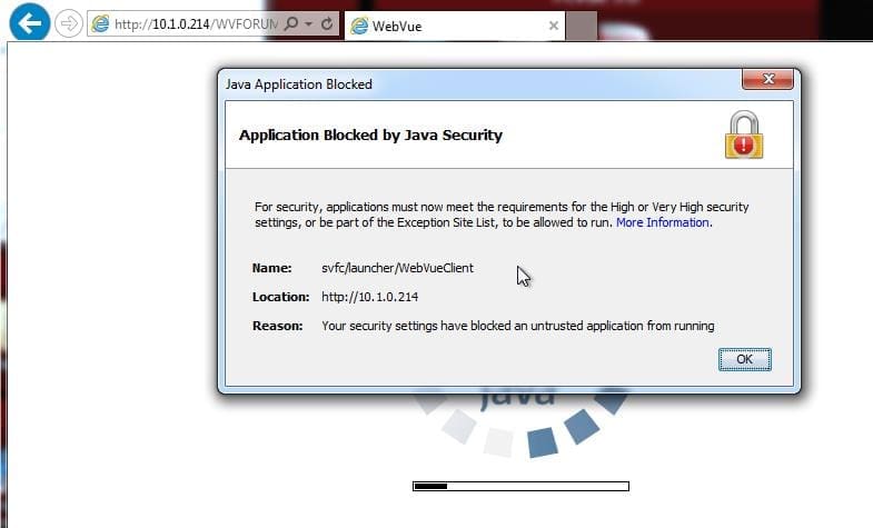 webvue java8 - security1